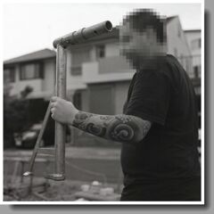 左腕の刺青　～2022年ポトレシリーズ