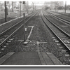 モノクロームな鉄路の風景　～今日の現像より