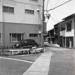 路地裏ABARTH