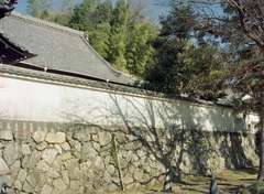 泰平禅師の石垣塀