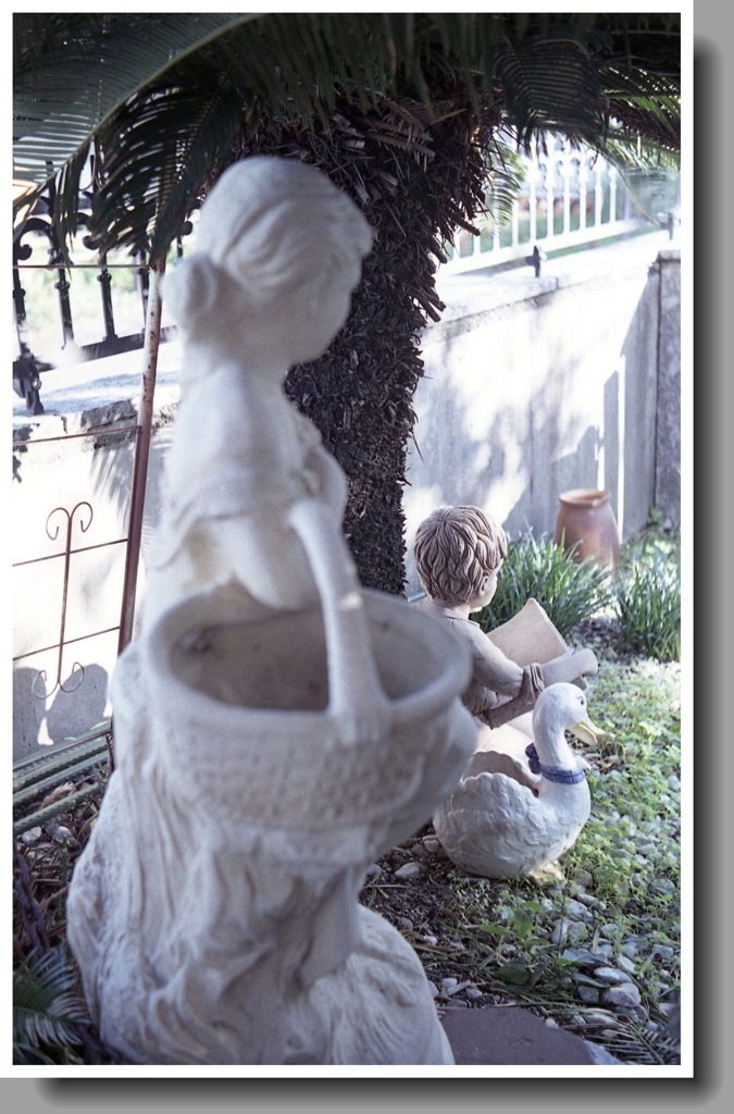 窓を開けると小さなアングル