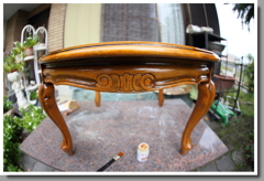 白粉吹きの姿から大変身です。