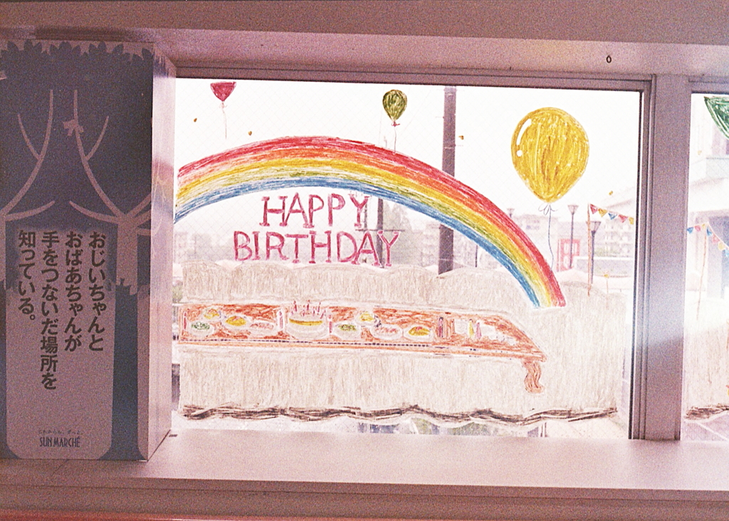 だれかの誕生日に、Happy Birthday…
