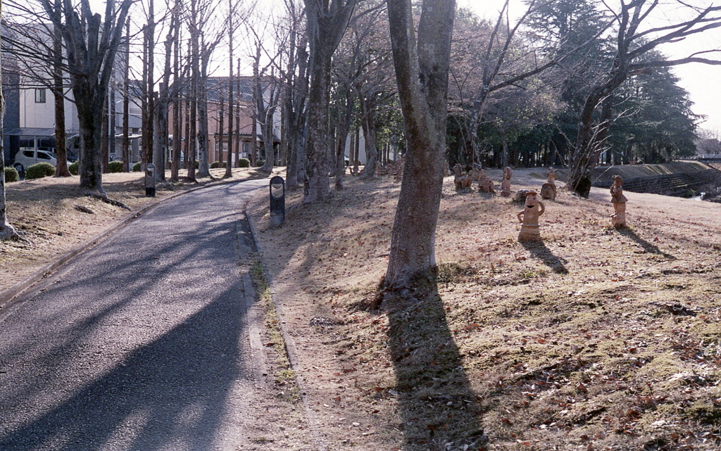 埴輪のさんぽ道