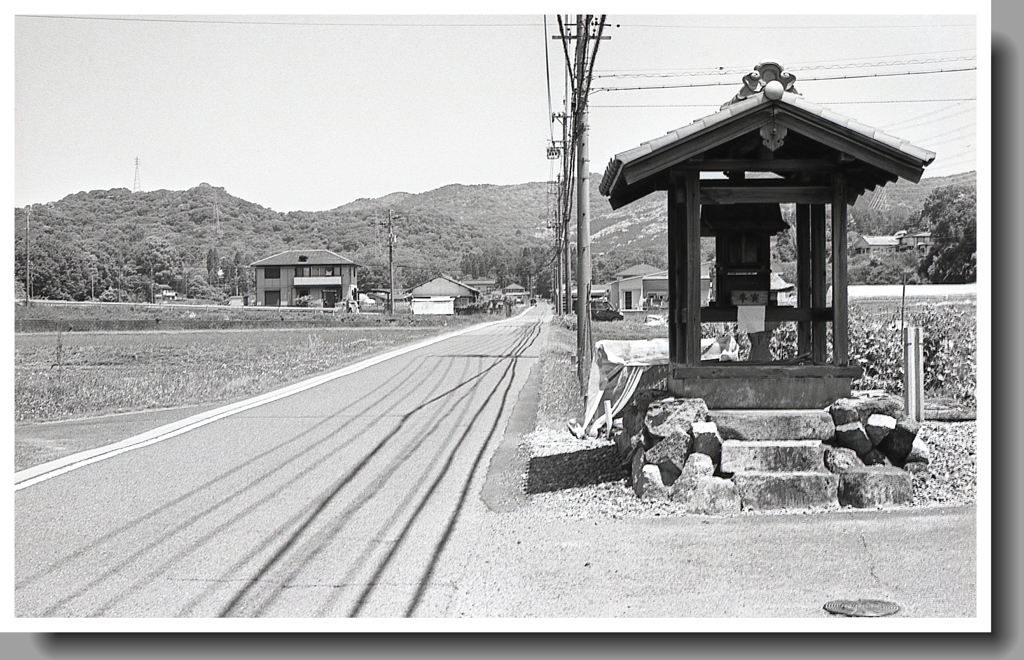 春日井廻間の田舎道