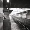 JR神領駅で…電車が来た。