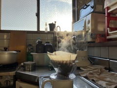 Morning cafe