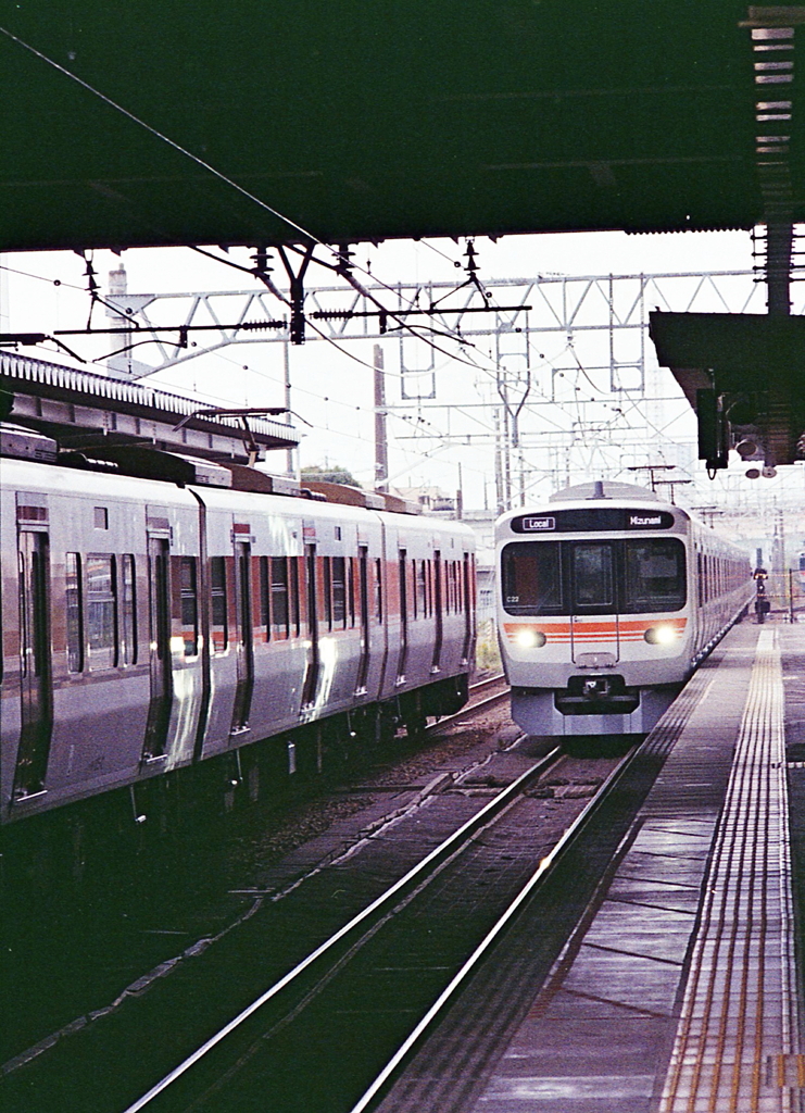 Local電車が来た！