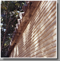 信長寄進の信長塀