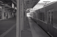 瑞浪駅名古屋方面ホーム