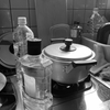 お鍋の横のキッチン現像
