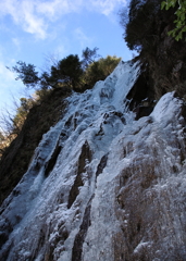 氷結の滝