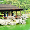 早春の栗林公園にて