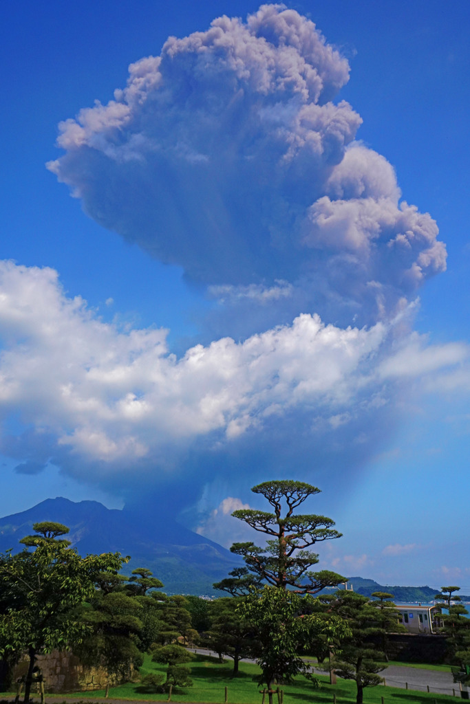 桜島噴火