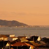 夕時、由比ケ浜