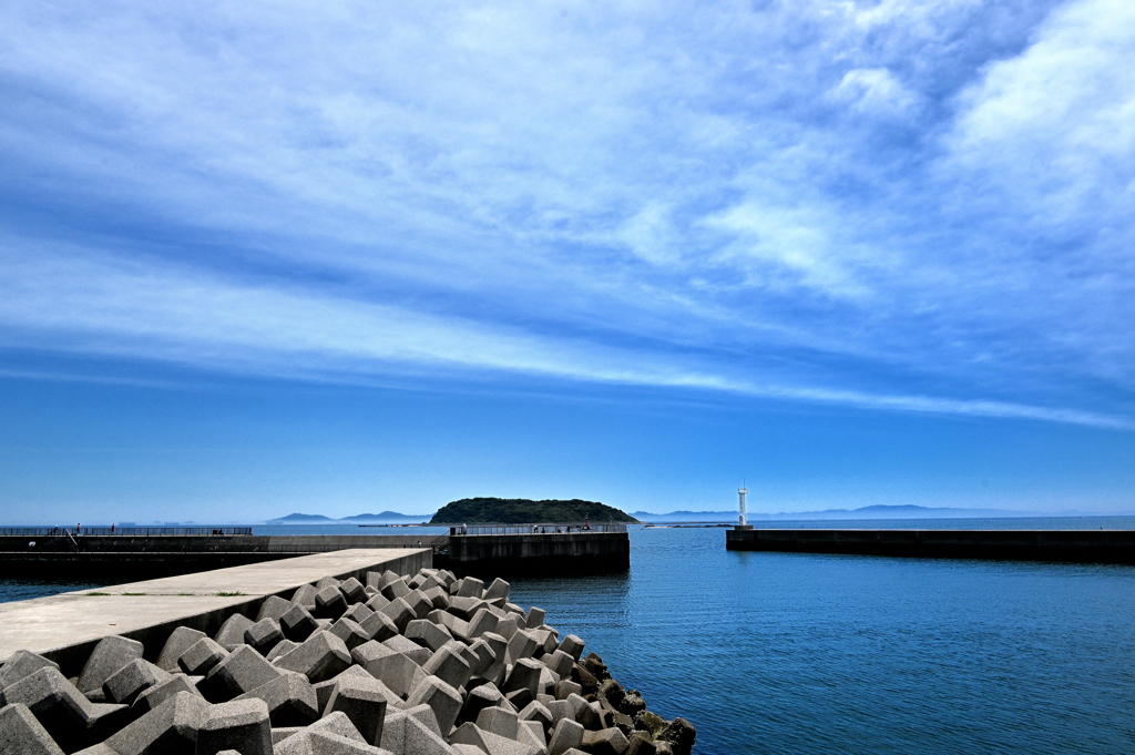 流れる空