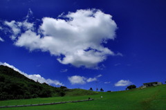 高原の雲