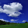 高原の雲