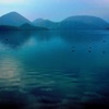 洞爺湖　中島の朝　其の二