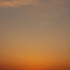 夕日のグラデーション