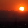 夕日！