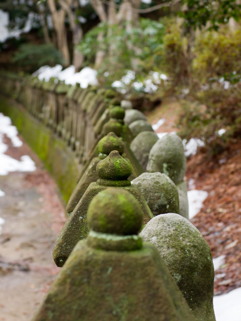 富山市呉羽山五百羅漢　５