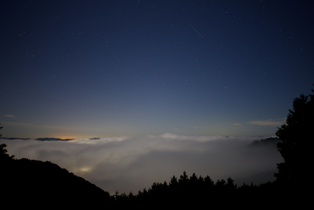 独り占め流れ星