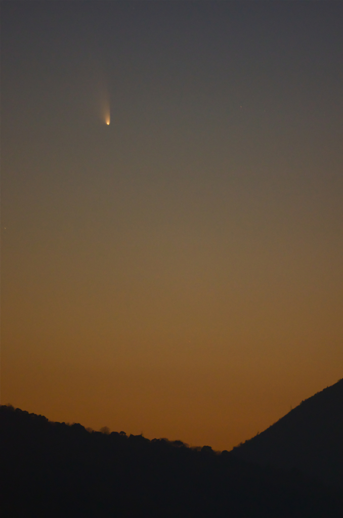 パンスターズ彗星撮れた