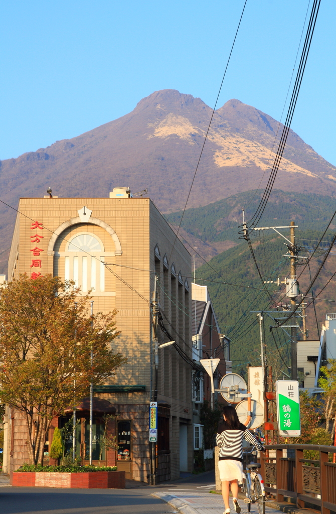 由布岳の見える風景