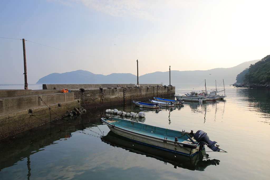 海の日の朝