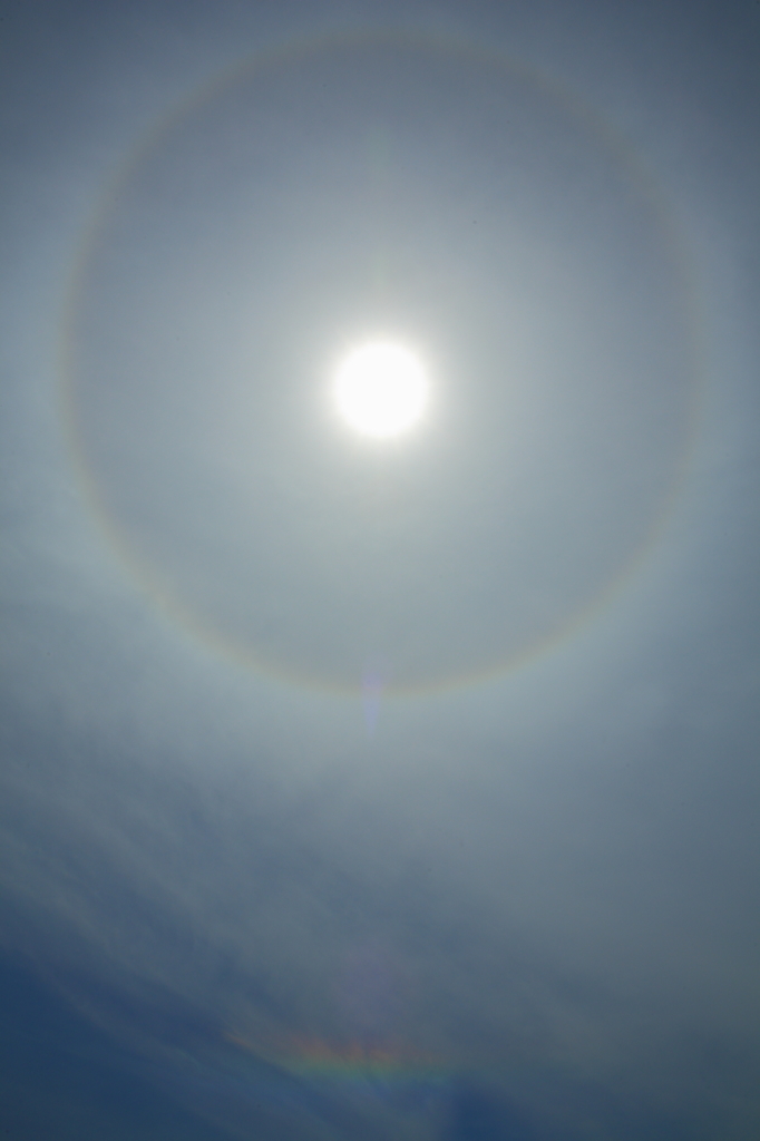 薄雲の彩り