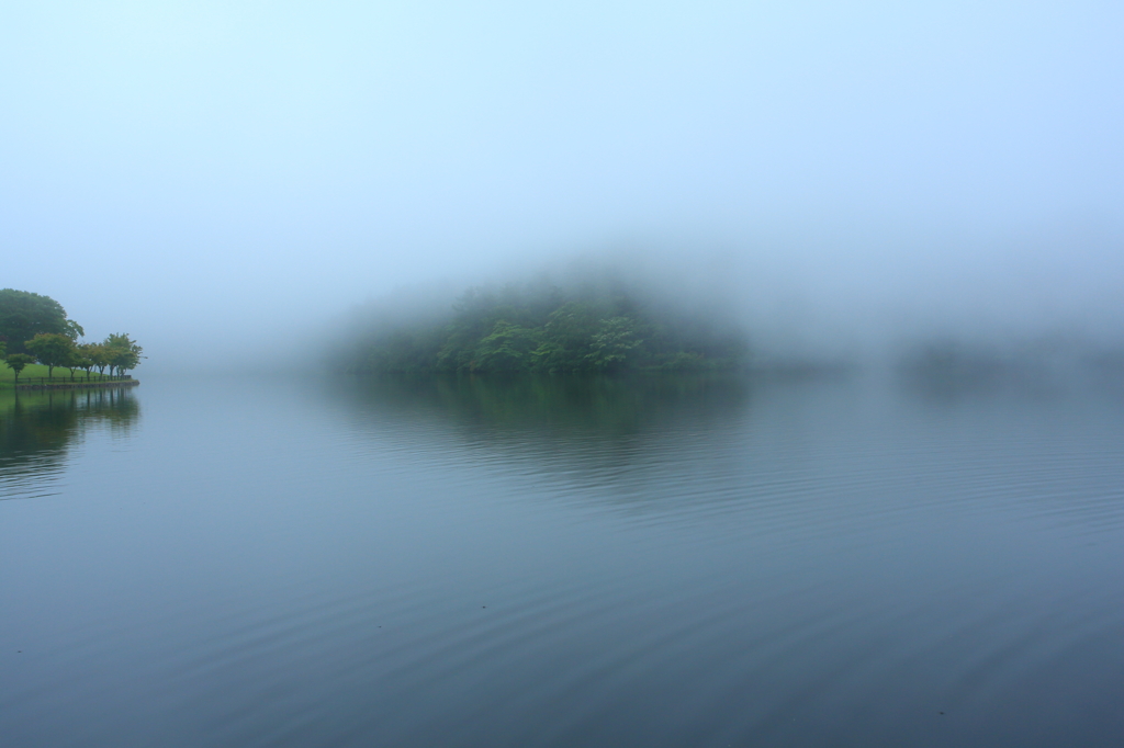 霧の晴れ間