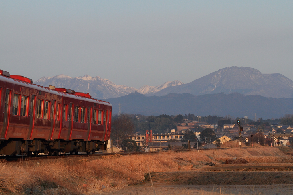 朝の上り列車