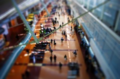 The miniture HANEDA Air Port