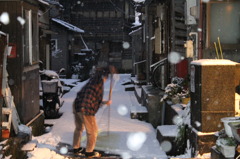 雪すかし