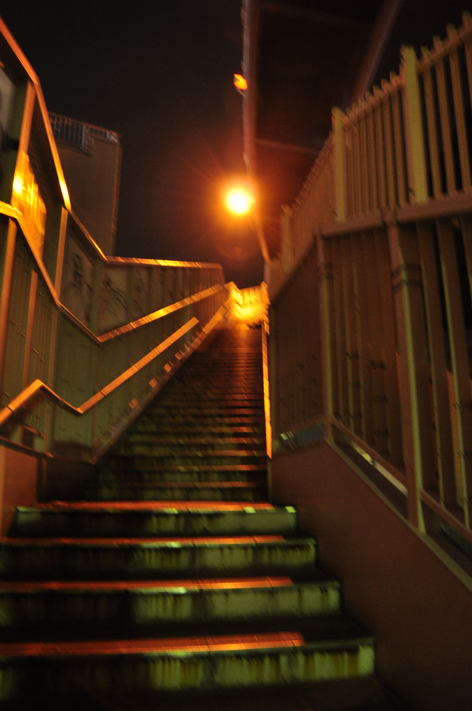夜を歩く