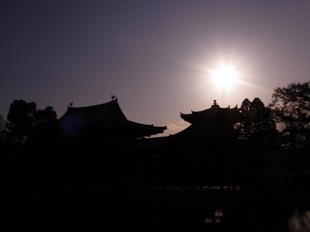 夕景ー平等院