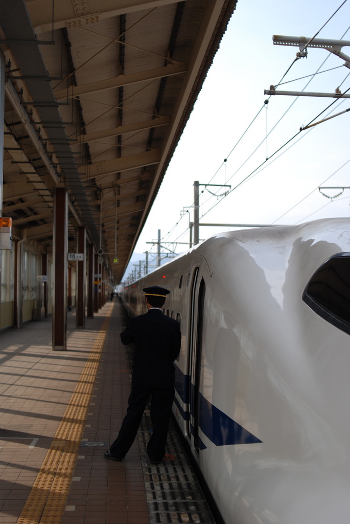 700系の車掌さん