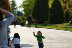 シャボンにつられて