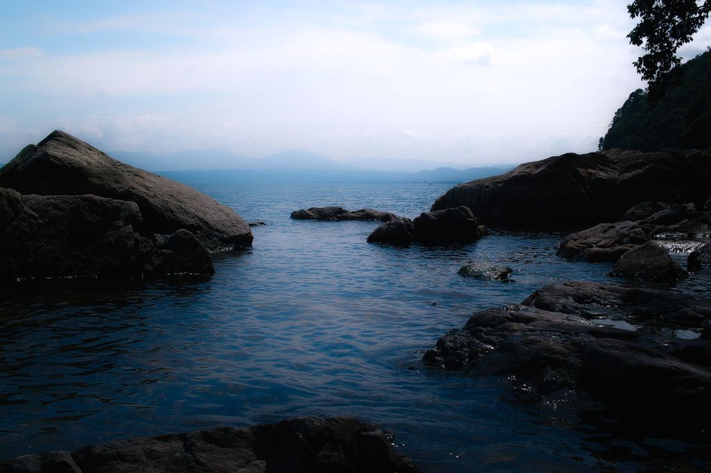 空、湖、それだけ