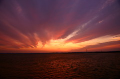 夕日を追いかけて