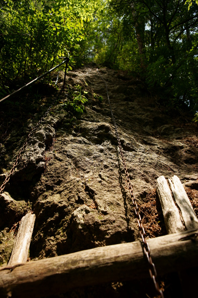 山頂まであと少し