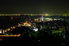 火の山から