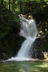 寂地峡五竜の滝