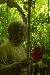 誇らしげな親子