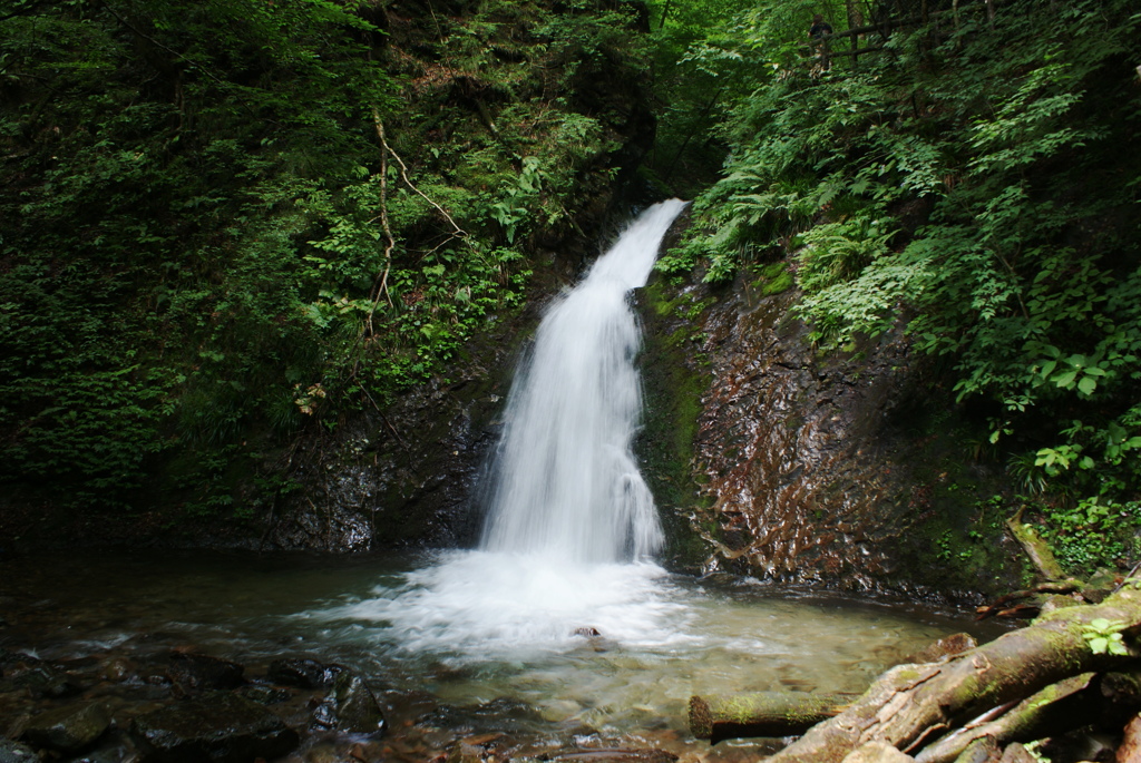 滝つぼへダイブしたい
