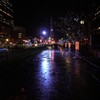 冬の雨上がり