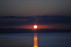 陸奥湾に沈む