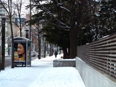 停留所　小雪前