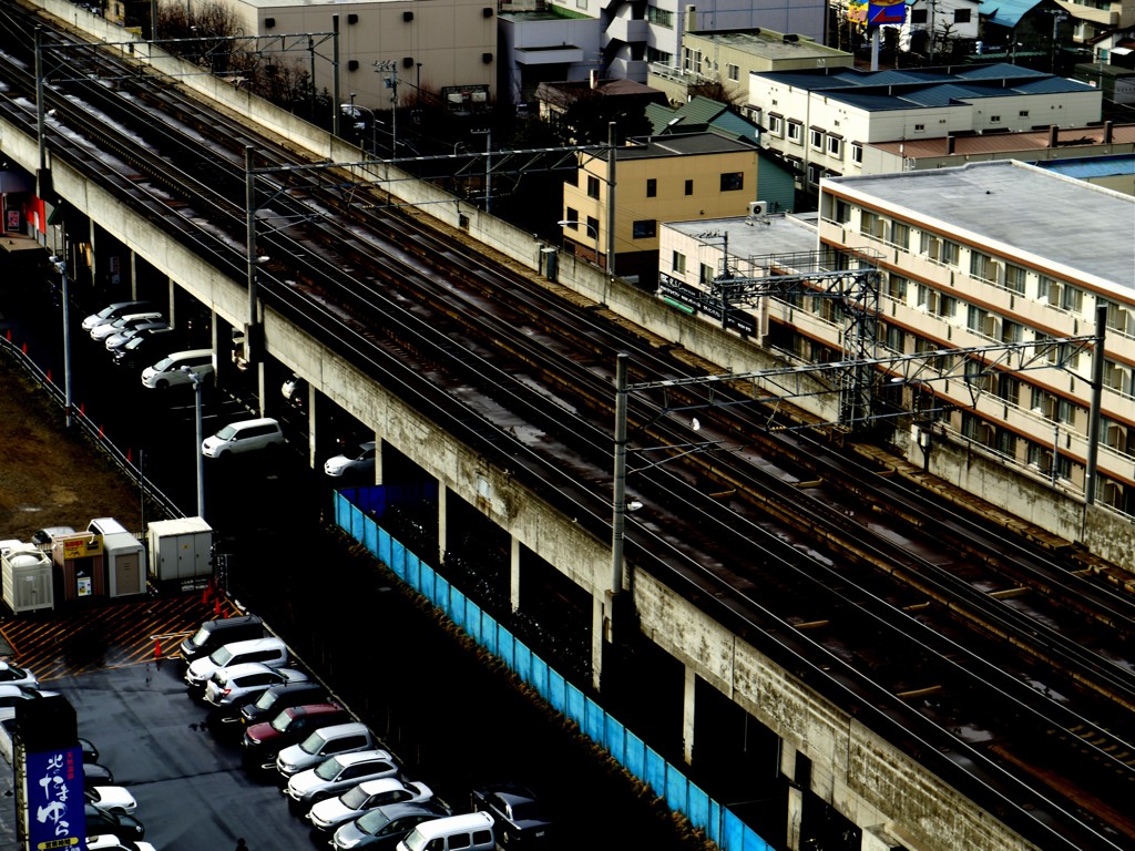 札幌ー小樽間線路